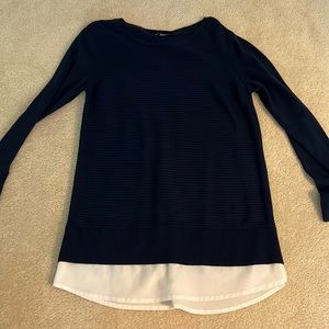 Cute navy sweater